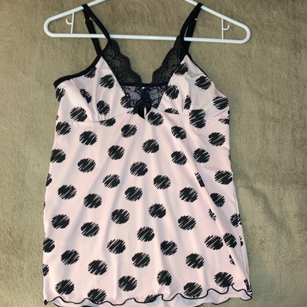Polkadotted pajama set